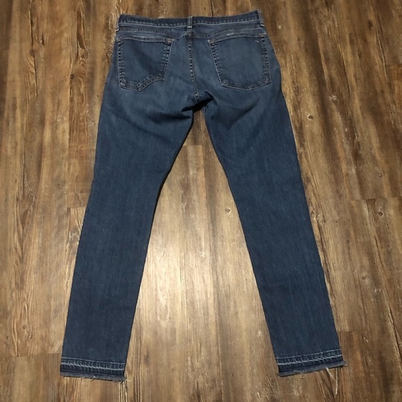 Rag & Bone Jeans Women's 30 Dre Distressed Slim Fit Mid Rise in Canyon Wash - Picture 6 of 7